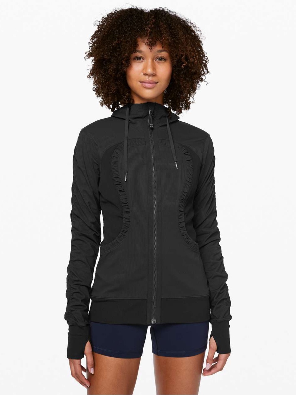 Lululemon Dance Studio Jacket III Reversible
Black / Heathered Black